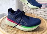ASICS Gel-Nimbus 25 Indigo Blue Pure Silver Road-Running Sneakers Women’s 7.5 Photo 0