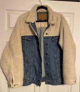 American Eagle Outfitters Sherpa Jean Jacket Photo 0
