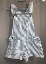Forever 21 White And Blue Overalls Photo 0