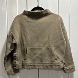 MWL cowl neck pullover, olive green - SZ M Photo 0