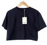 Everlane The Organic Cotton Black Box-Cut Tee Small Photo 0