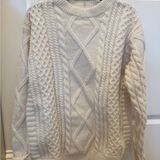 Aelfric Eden Off-White Knit Sweater Photo 0