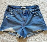 American Eagle Denim‎ Shorts The Boyfriend Mid rise NWOT Photo 0