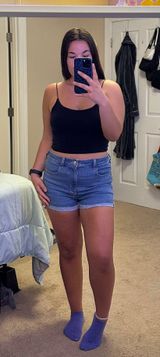 AE Next Level Super High Waisted Short Shorts Photo 0