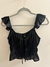 Forever 21 Crop Tie Top Photo 0