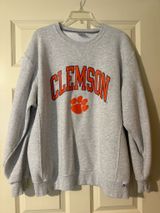 Clemson Crewneck Gray Size L Photo 0