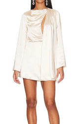 NBD Revolve  Champagne Mini Dress Photo 0