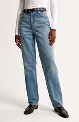 Abercrombie 90s Straight Ultra High Rise 27, 4, XL length Photo 0