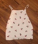 Halter Neck Crop Top White Photo 0