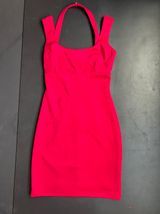 Red bodycon halter dress Photo 0