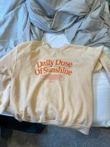 Daily Dose Of Sunshine Sweatshirt Size XL Photo 0