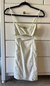 ZARA White Mini Dress Photo 0