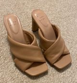 Tan Heels Size 6 Photo 0