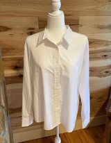 White Stag basic white button down shirt‎ XL Photo 0