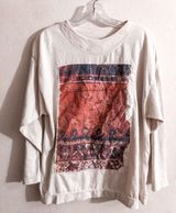 Outback Red Cream Longsleeve Graphic Tee Photo 0