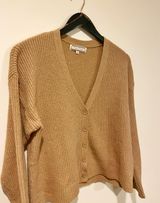 Flying Tomato Light Brown Cardigan Photo 0