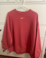 Oversized Pink Nike Crewneck Photo 0