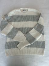 Hollister Oversized Sweater Striped Photo 0