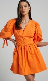 Showpo Orange  Dress Photo 0