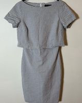 Banana Republic Striped Sheath Dress Size 4 – Cotton Stretch Photo 0