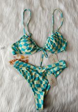 Aurelle Swim NWT  Sunrise Bikini Set Photo 0