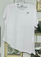 short sleeve asymmetrical essential T-shirt Photo 0