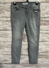 Pistola Jeans Ives Distressed Released Hem Skinny Jean Size 26‎ Photo 0