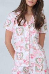 Roller Rabbit x LoveShackFancy (NWT) Merry Monkey Beaux Polo Pajamas Photo 0