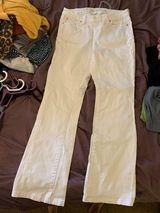 Jennifer Lopez JLO White flare jeans Photo 0