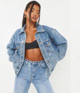 Pretty Little Thing Oversized Denim Jacket  Photo 0
