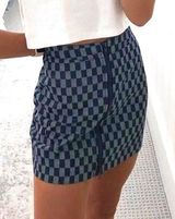Wild Honey Checkered Skirt Photo 0