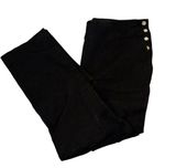 Black Ralph Lauren Designer Pants Button Detailing Women’s Size Large 12 Style! Photo 0