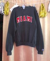 Champion Grey Miami University Crew neck Photo 0