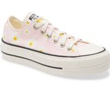 Converse NEW Pink Daisy Platform Photo 0