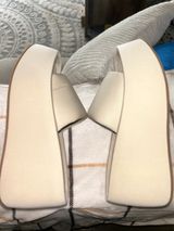 Pretty Little Thing Platform Sandals Cream Photo 0