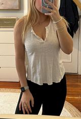 Vince White Tank Top Photo 0