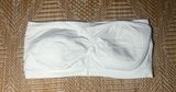 Guess Women's White Bandeau Bra/Top, Removable Padding, Size XS/S Photo 0