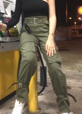 Hunter Green Pants Photo 0