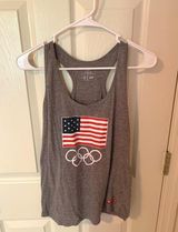 Official 2016 Olympics Workout Tank Gray Size M Photo 0