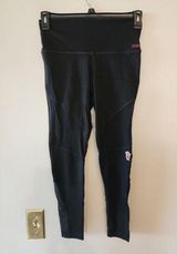 VS PINK Indiana University IU Hoosiers Ultimate Active Yoga Legging Mesh 3/4 S Photo 0