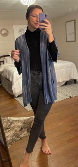 Boutique Shaggy Shaw Blue Photo 0