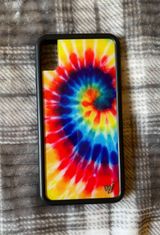 Wild Flower iPhone XS Max Tie Dye Case Photo 0