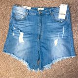 Black Label NWT C’est Toi  High Waisted Jean Shorts Photo 0