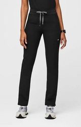 Figs Technical Collection Yola High Waisted Skinny Women's Size S/T Pants Black Photo 0