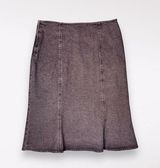 United Colors Of Benetton VTG  Denim Skirt Stretch Size 8 Photo 0
