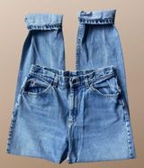 Riders By Lee  90s Vintage High Waisted Light Wash Mom Jeans Photo 0