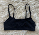 Skims Fits Everybody Scoop Neck Bralette Onyx Size Small Photo 0