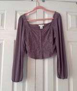 Purple Corset Top Photo 0