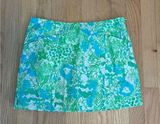 Lilly Pulitzer Skort “Its a Zoo” Pattern skirt Photo 0