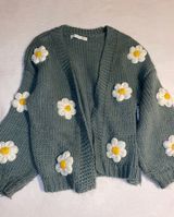 Olive Altar’D State Flower Cardigan Photo 0